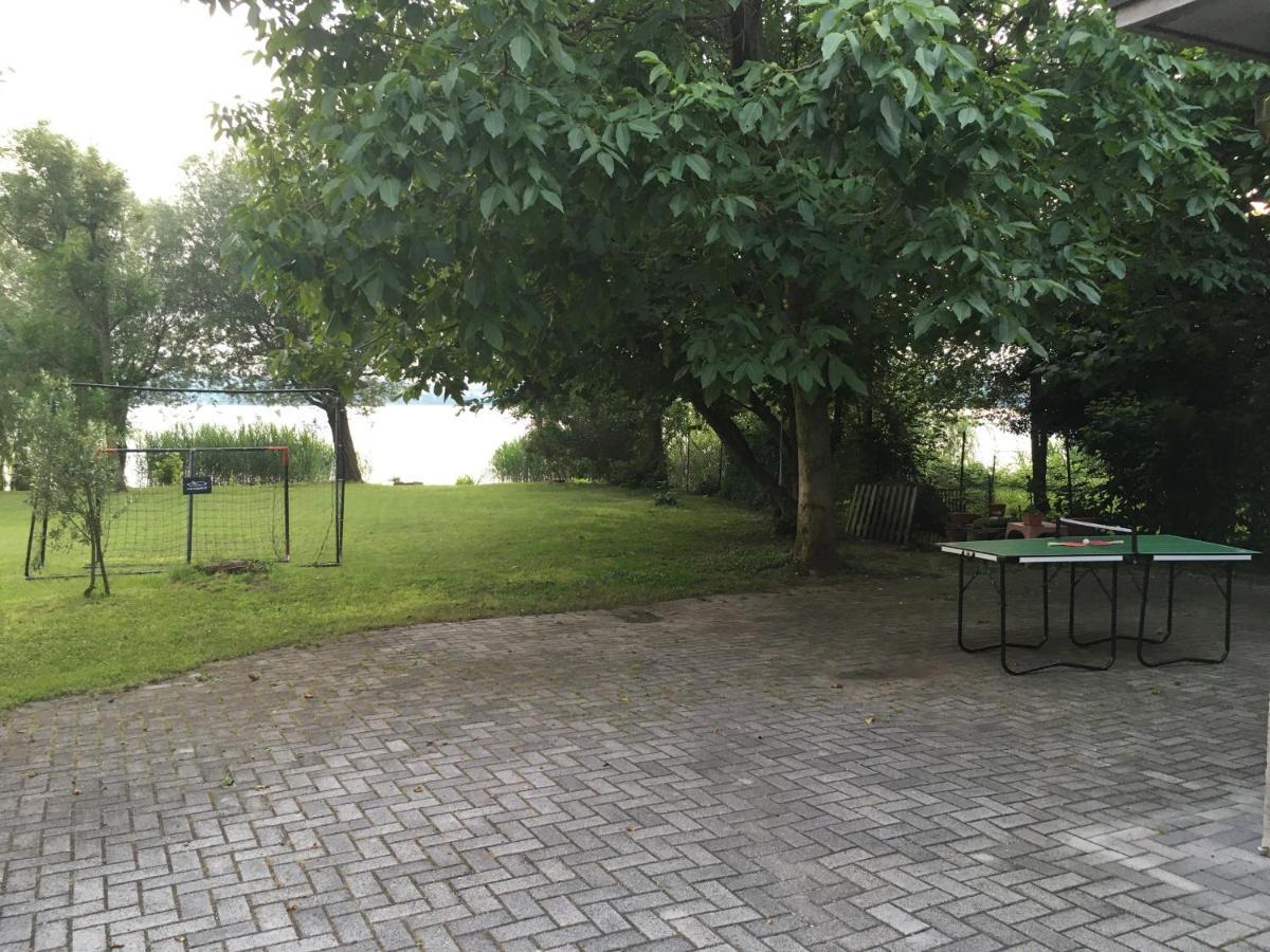 Appartamento Miralago Con Giardino Sul Lago Gavirate Luaran gambar